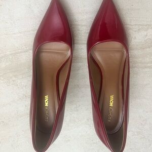 Fashion Nova Burgundy Heels